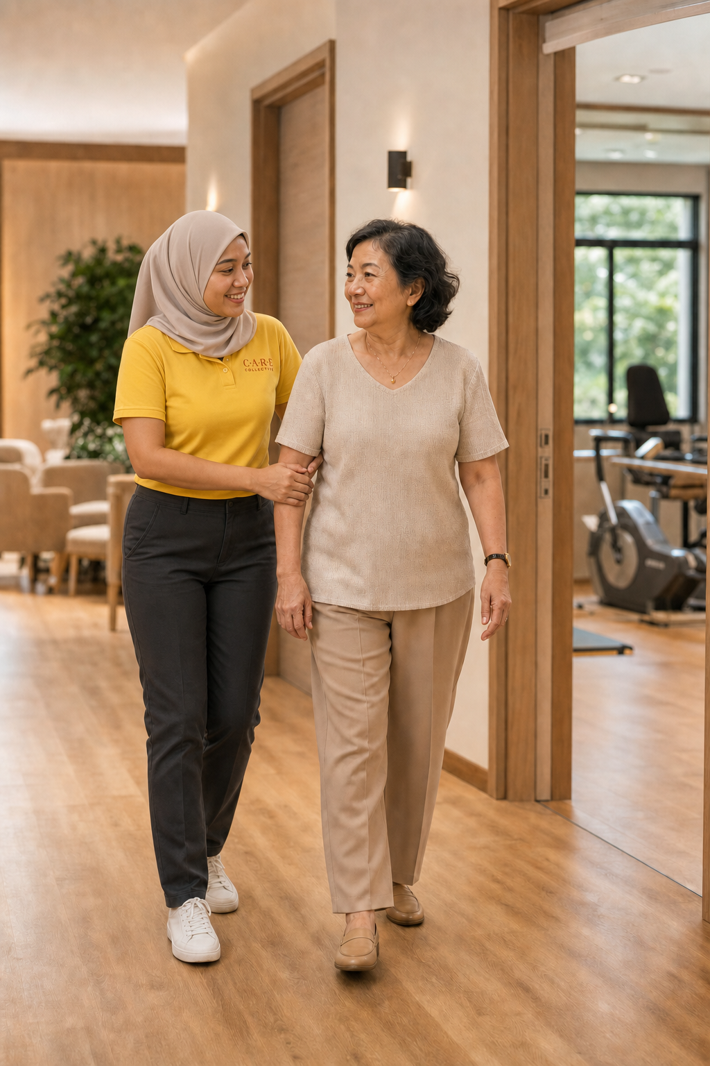 Transport and therapy access included