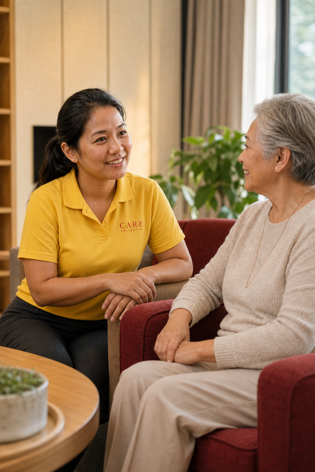 Nursing support included