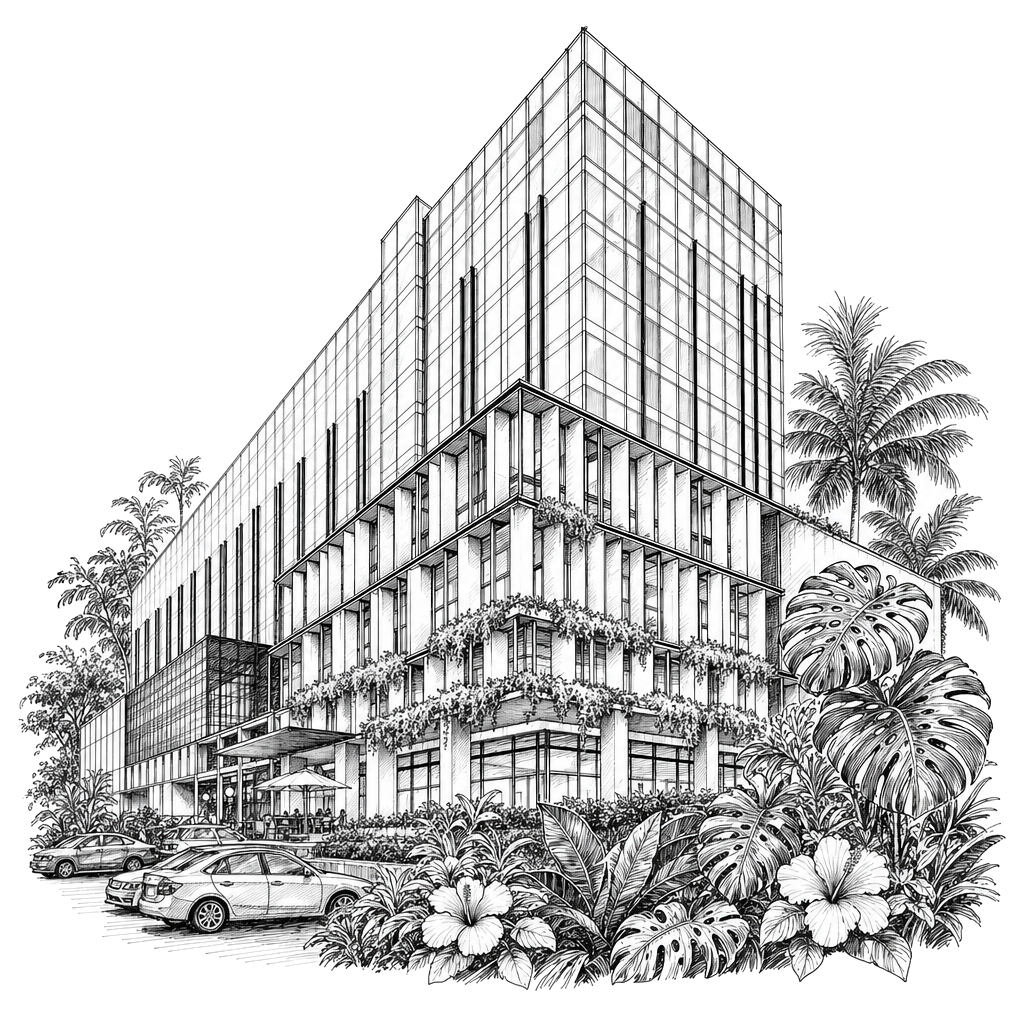 The Wisma Elica building, home to Care Collective